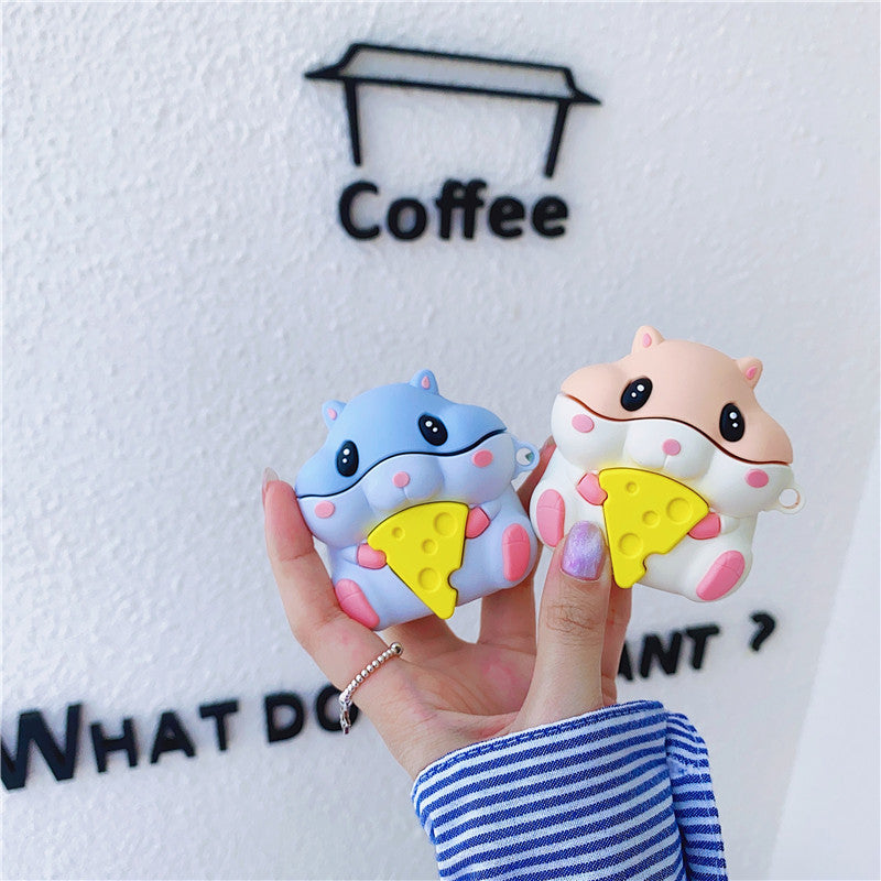 Compatible with Apple, Cheese Hamster Headphone Shell