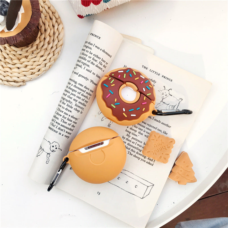 Compatible with Apple, Creative Donuts Bluetooth Wireless Earphone Case
