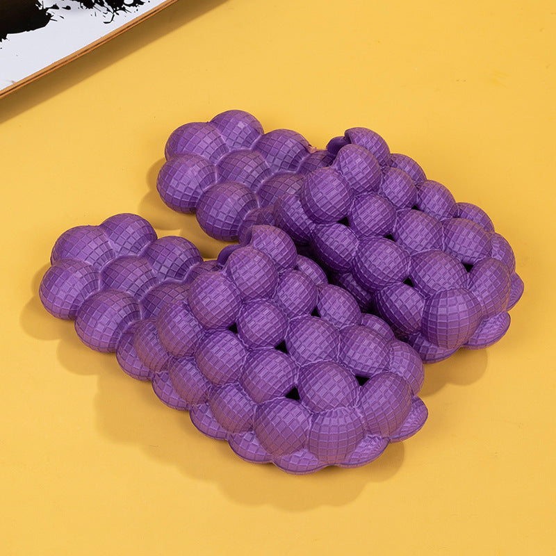 Outer Wear Creative Herringbone Baotou Thick-soled Bathroom Slippers