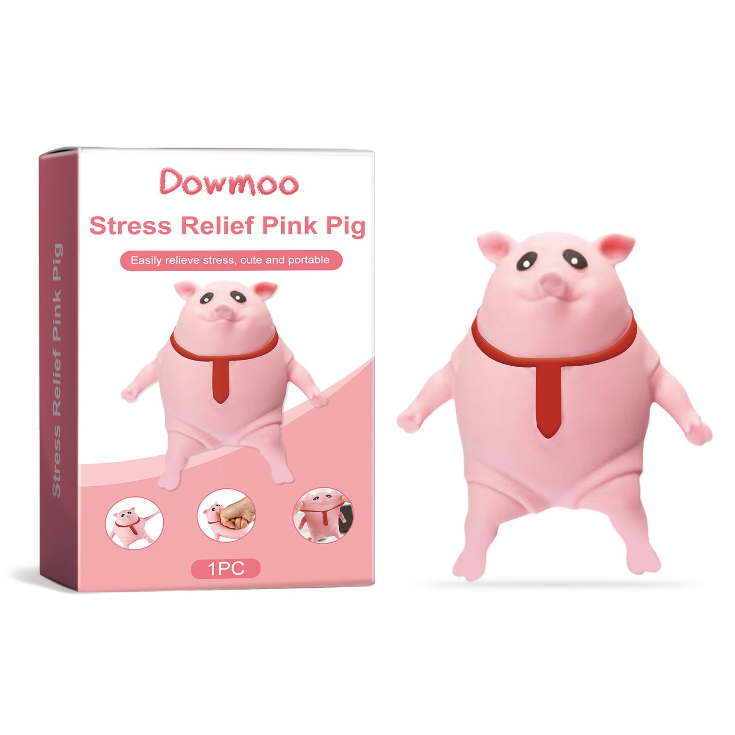 Pig Squeeze Toy Stress-relief Pig Toy Stress-relief Toy