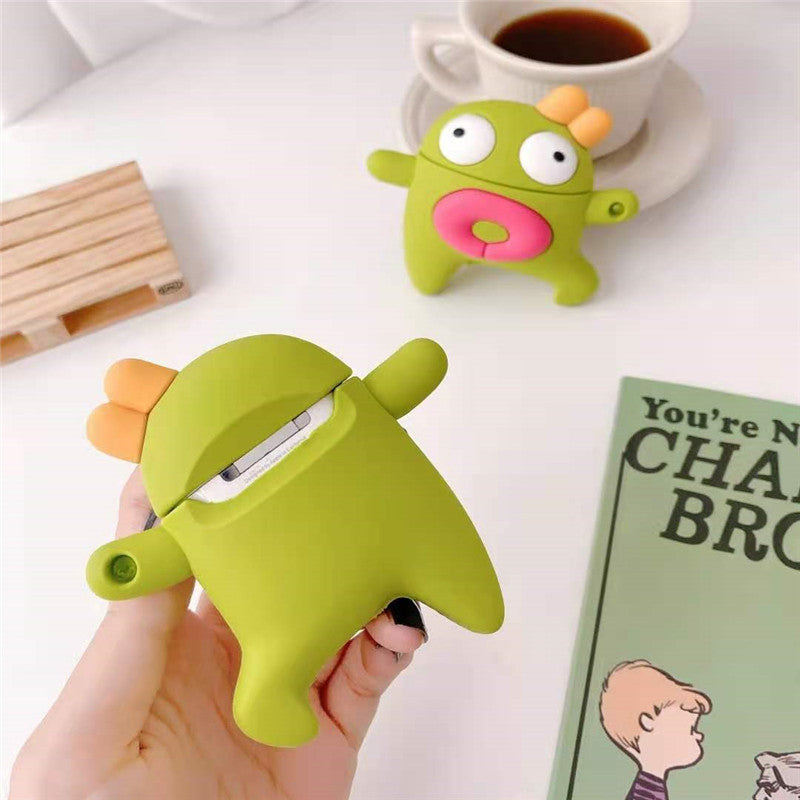 Compatible with Apple, Cute female silicone soft shell earphone cover